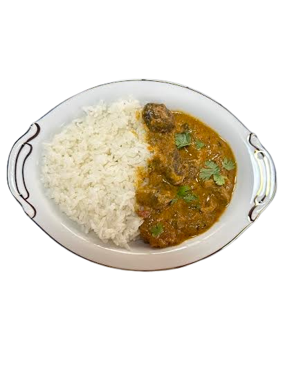 mutton curry rice