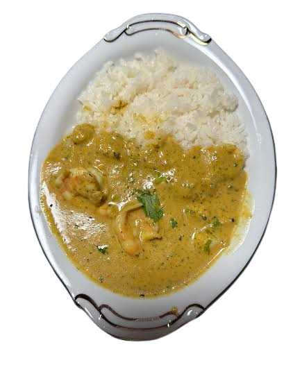 shrimp curry rice